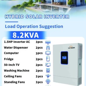 LUXSUN SOLAR INVERTER 8.2KVA